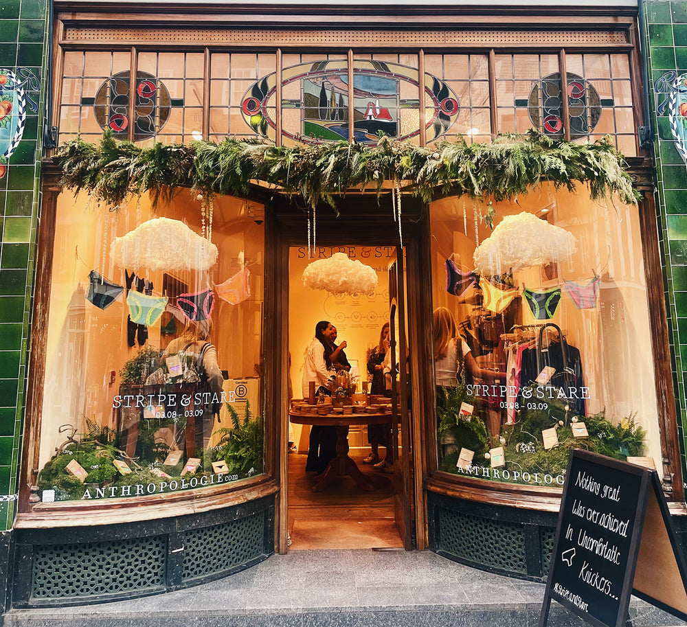 Anthropologie x Stripe & Stare Pop Up Shop
