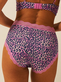 High Rise Knicker - Iridescent Leopard Charming Garment Enterprises Co