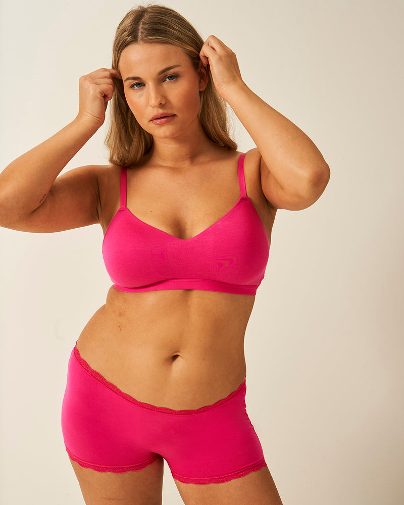 Smooth Sculpt Padded Bra - Raspberry Wholegood Inter-United Ltd