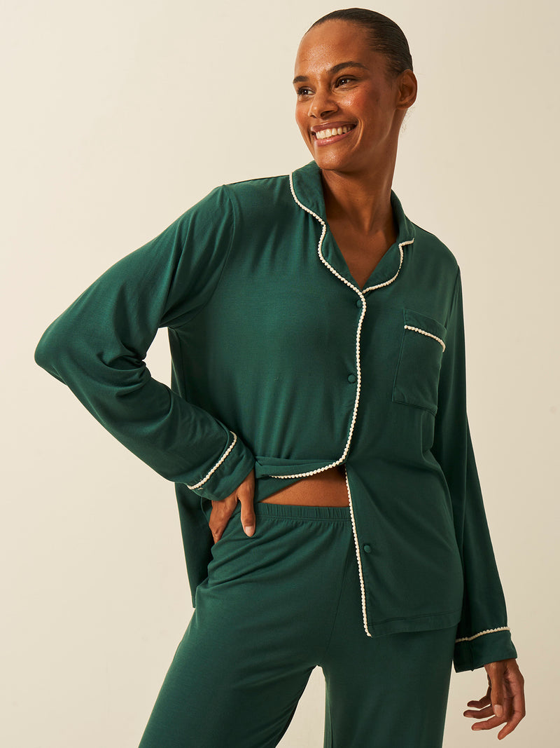 Long Pyjama Set - Alpine Green Wholegood Inter-United Ltd