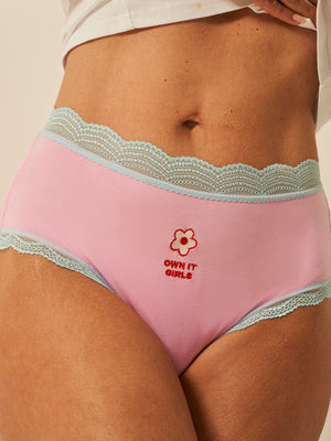 Buy Women Built X S&S High Rise Knicker - Own it Girls