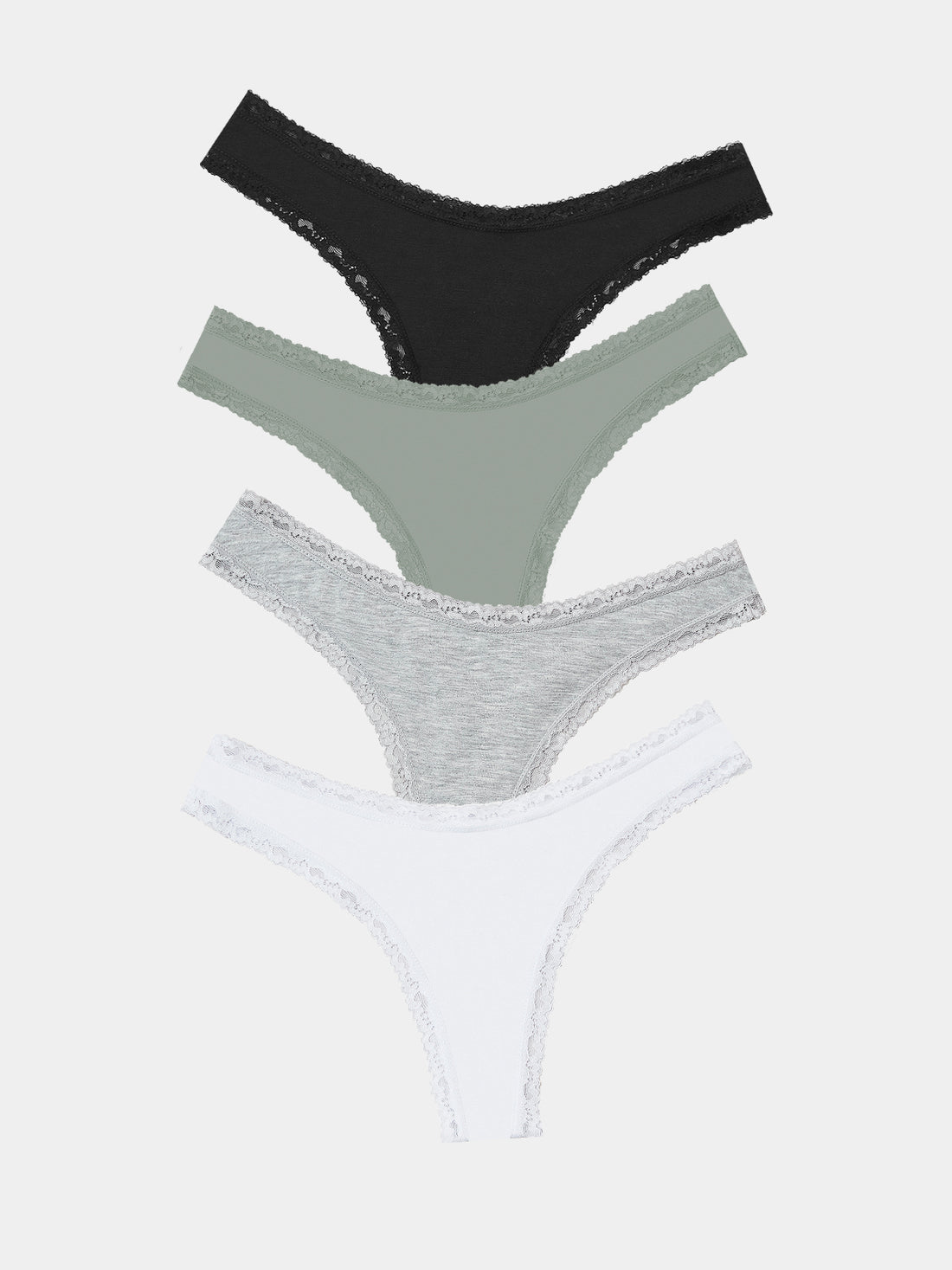Thong Four Pack - Basics Charming Garment Enterprises Co