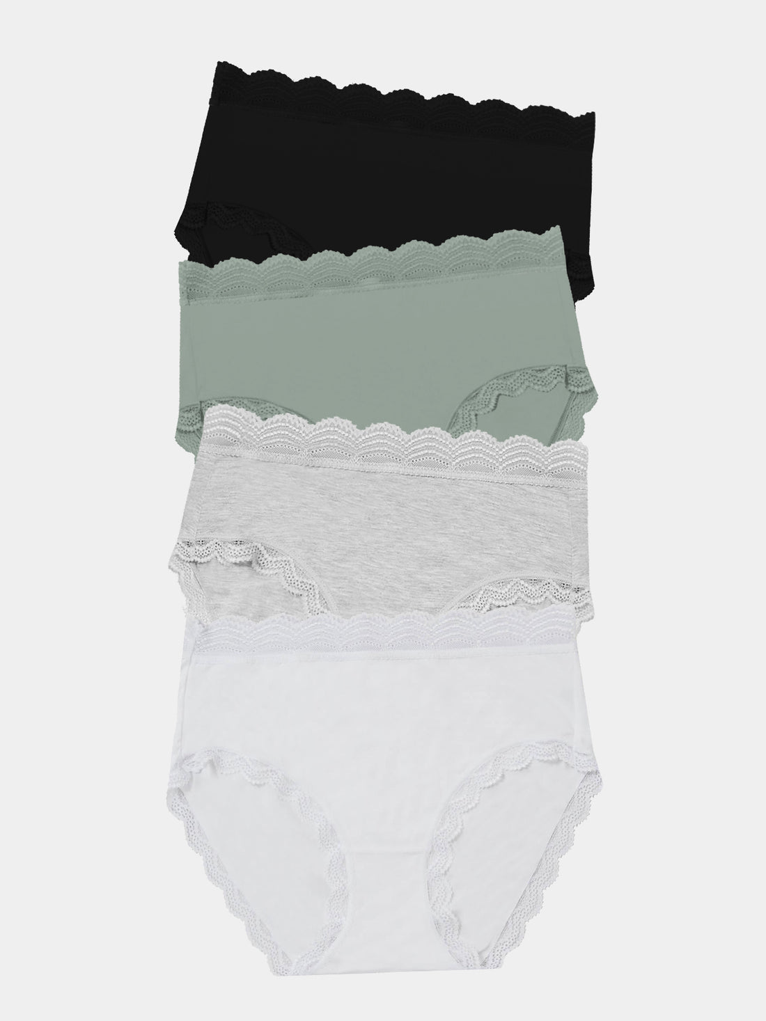 High Rise Knicker Four Pack - Basics Charming Garment Enterprises Co