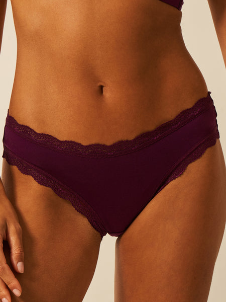The Original Knicker Four Pack - Black Cherry Wholegood Inter-United Ltd