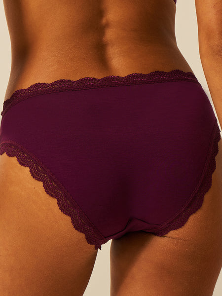 The Original Knicker Four Pack - Black Cherry Wholegood Inter-United Ltd