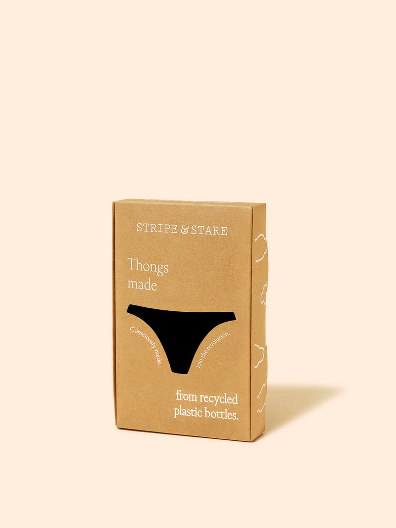 Eco Lace Thong - Black Hop Lun Limited