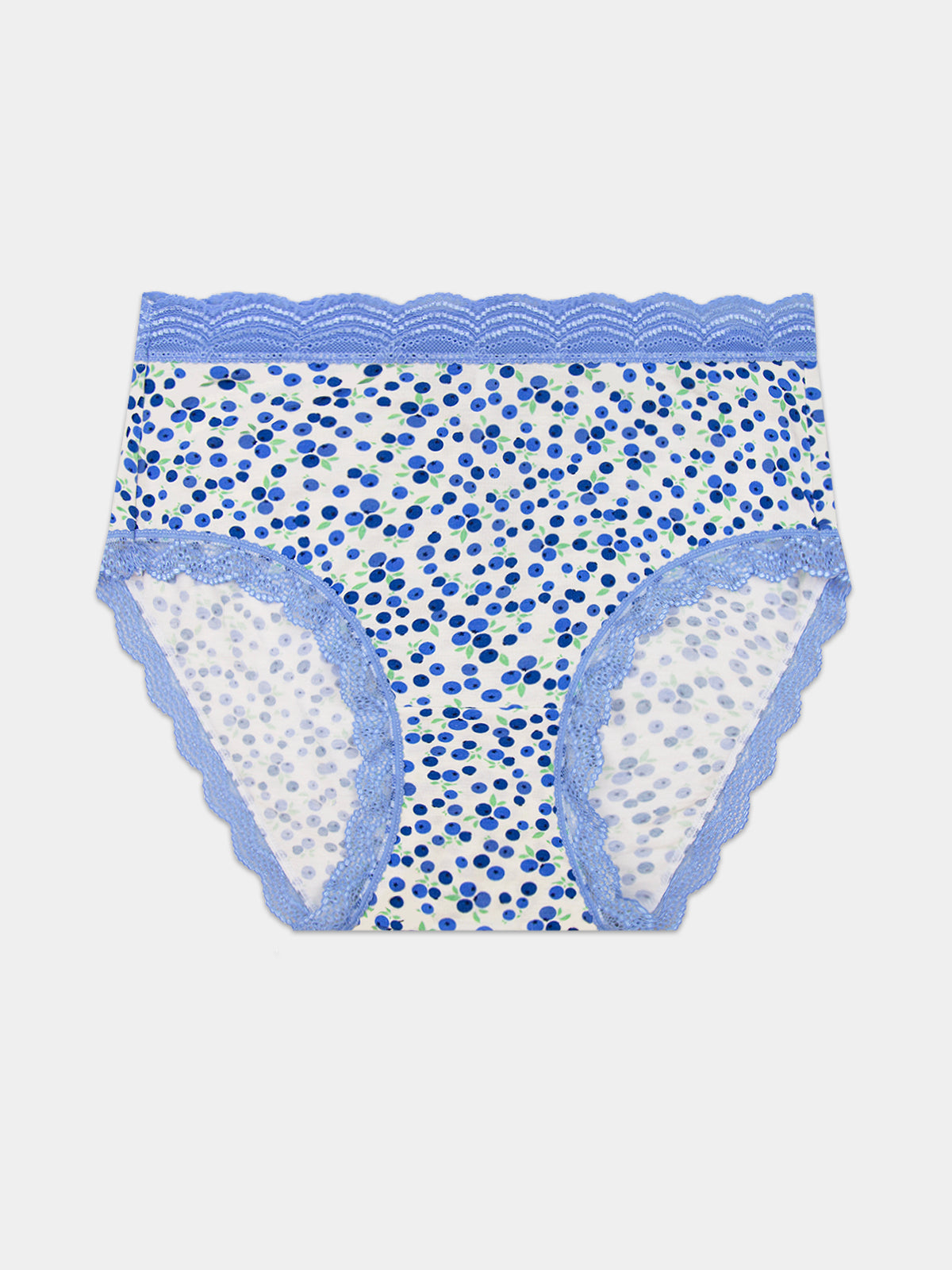 Emily English X S&S High Rise Knicker - Blueberry Charming Garment Enterprises Co