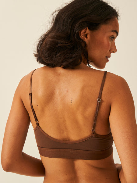 T-shirt Bra - Chocolate Charming Garment Enterprises Co