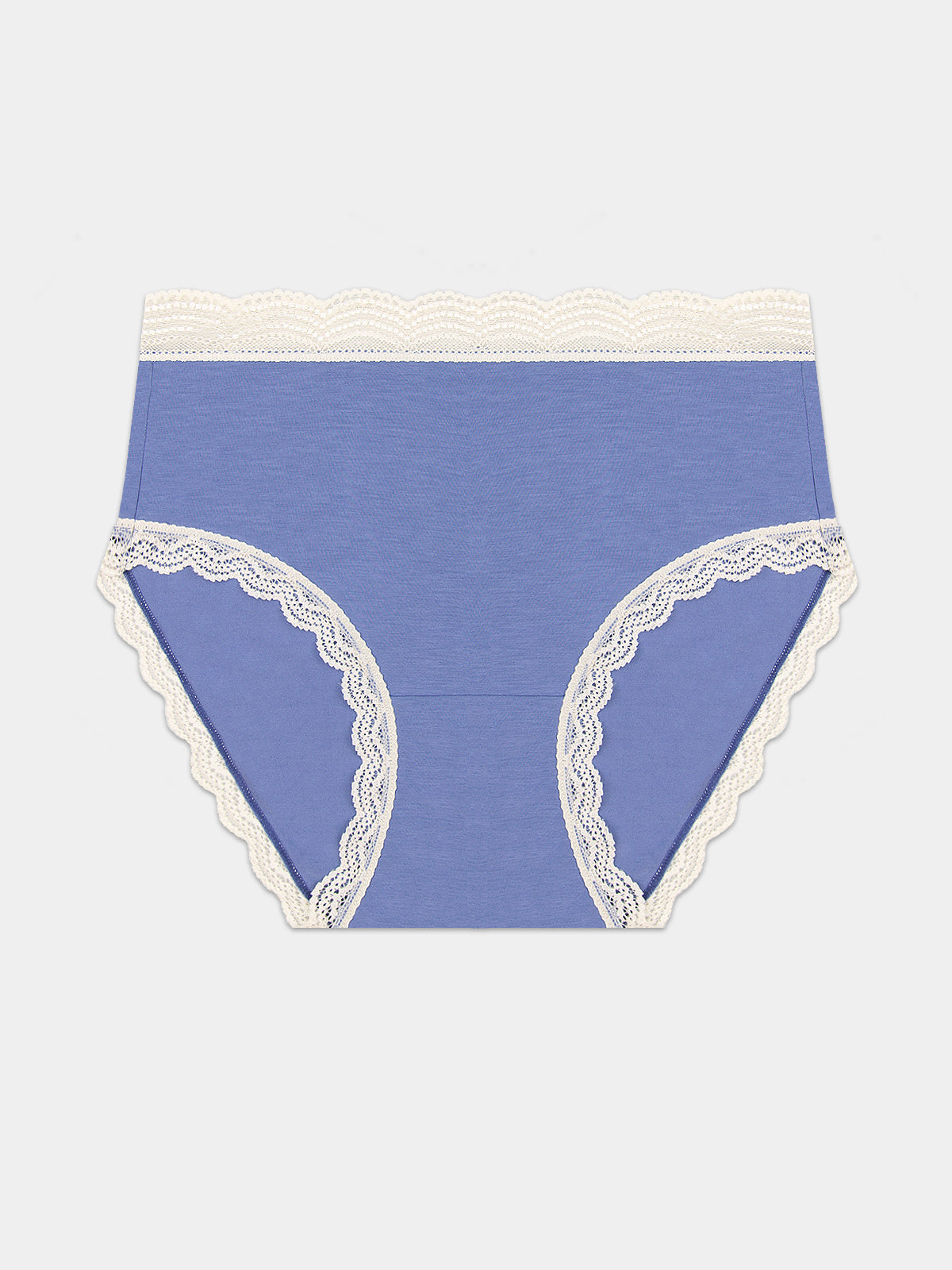 High Rise Knicker - Denim Blue & Buttercream Wholegood Inter-United Ltd
