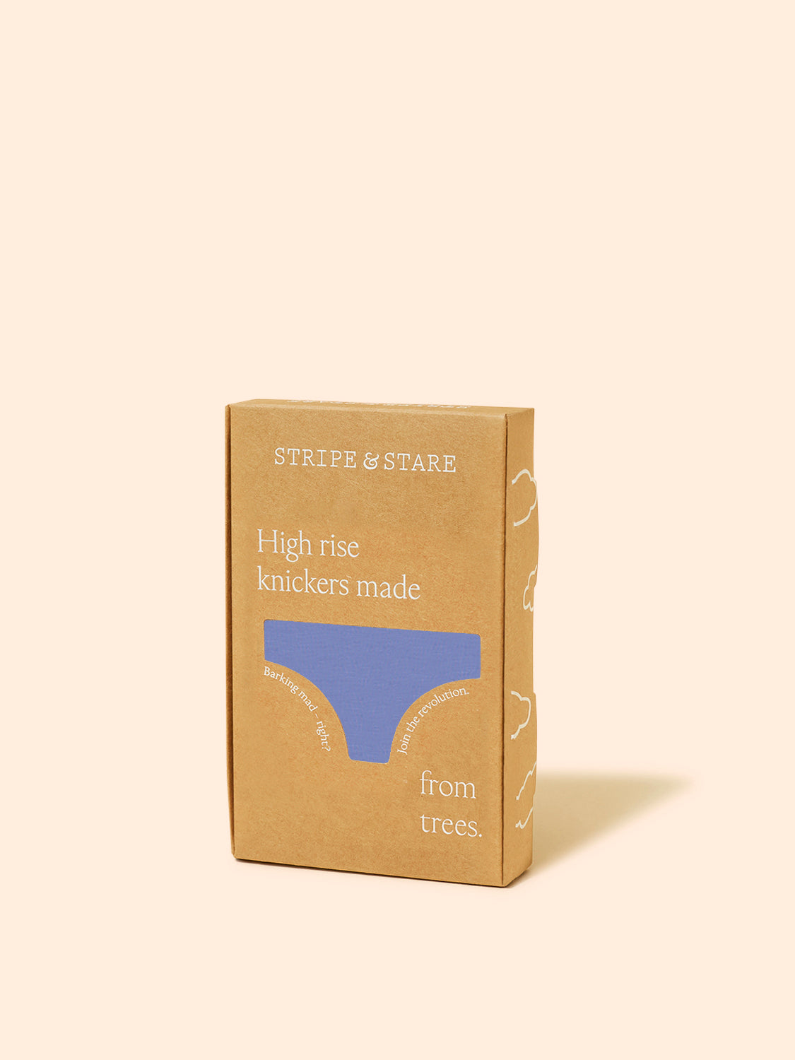 High Rise Knicker - Denim Blue & Buttercream Wholegood Inter-United Ltd