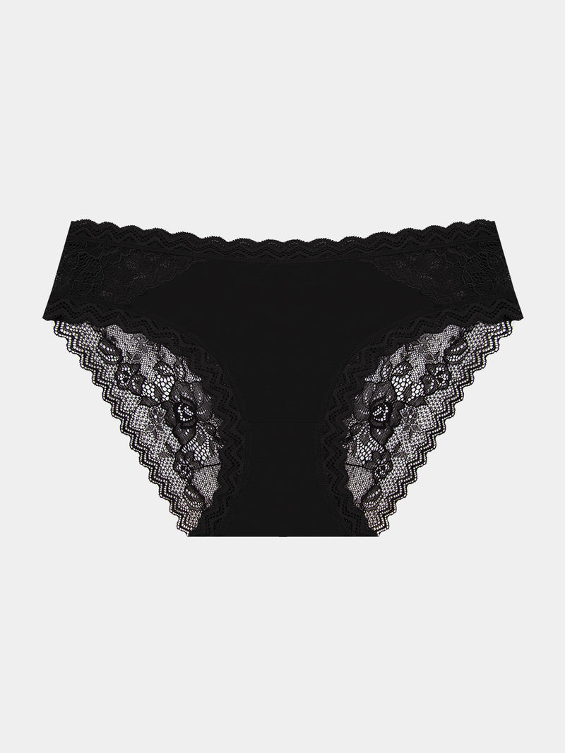 Eco Lace Original Knicker - Black Hop Lun Limited