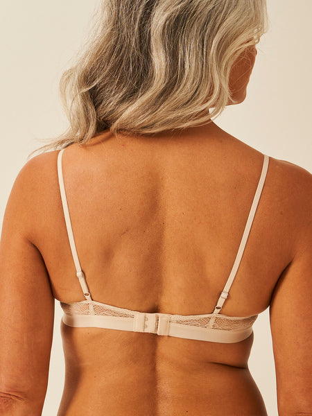 Eco Lace Padded Triangle Bra - Sand Hop Lun Limited