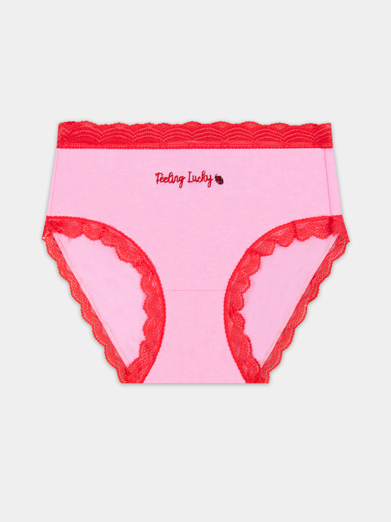 High Rise Knicker - Feeling Lucky Lady Bird Charming Garment Enterprises Co