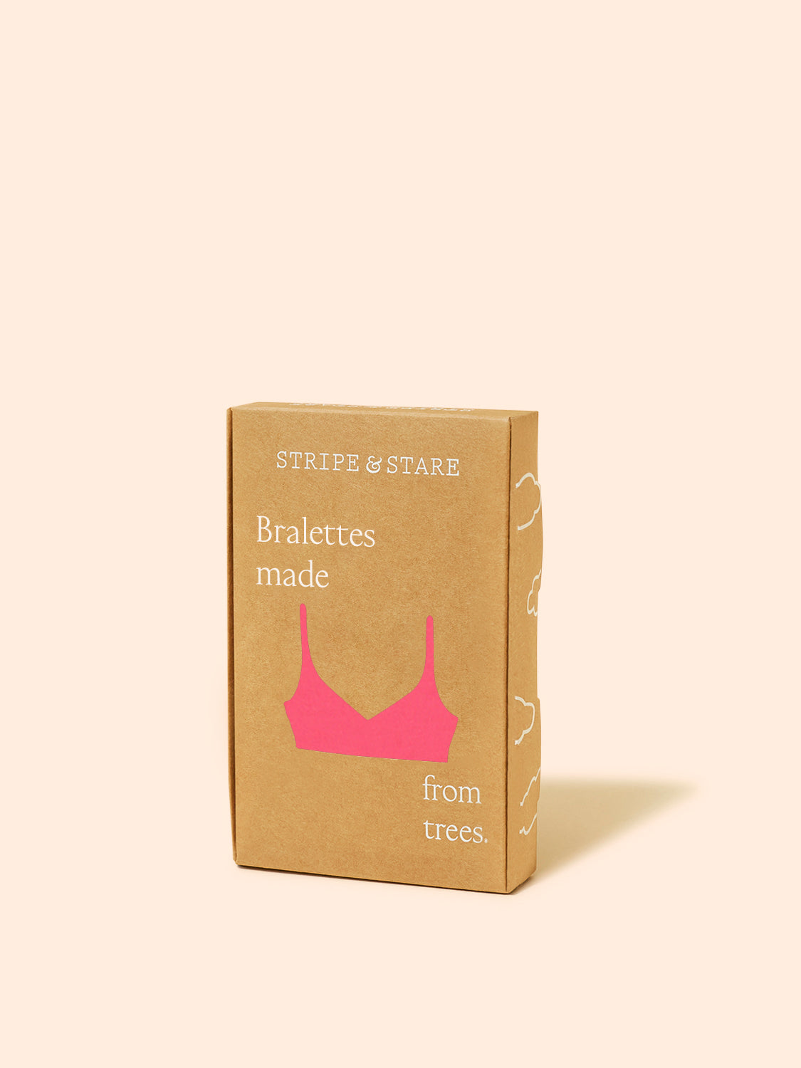 Triangle Lace Bra - Coral Paradise and Buttercream Wholegood Inter-United Ltd