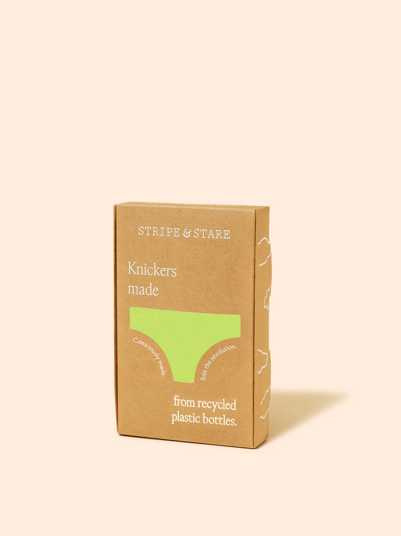 Eco Lace Original Knicker - Green Glow Hop Lun Limited