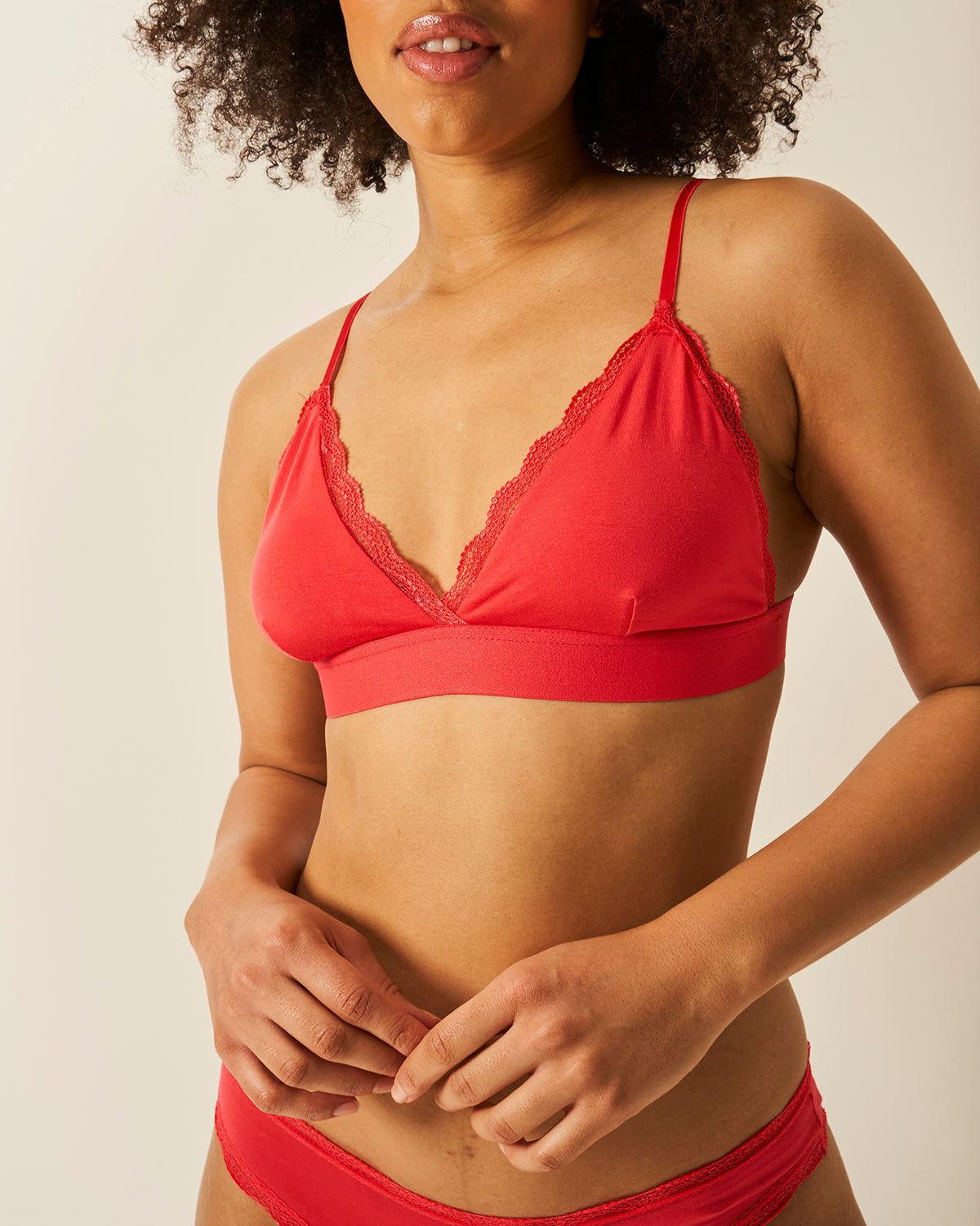 Lace Bralette - Hibiscus Wholegood Inter-United Ltd