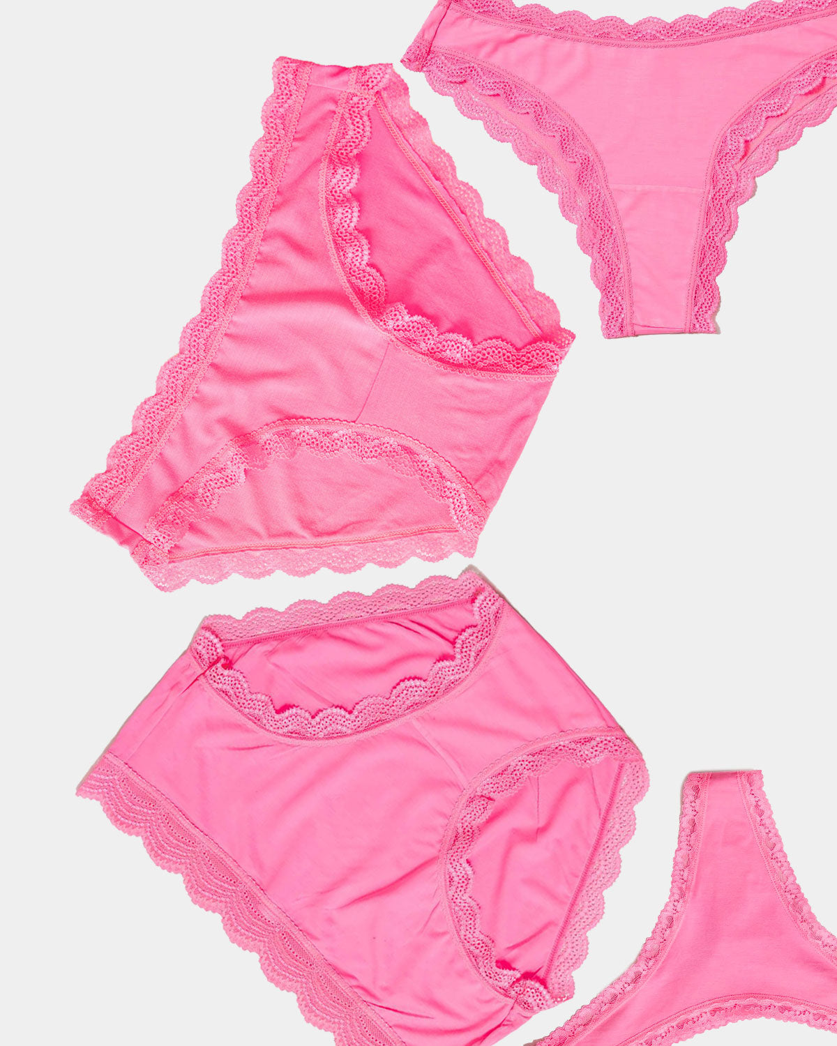 The Discovery Knicker Pack - Hot Pink