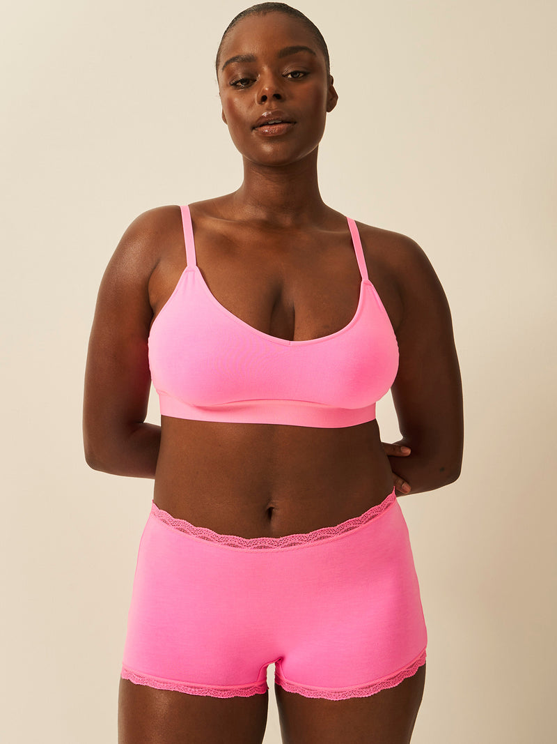 T-Shirt Bra - Hot Pink Charming Garment Enterprises Co