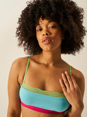 Lace Square Bra - Art Brights