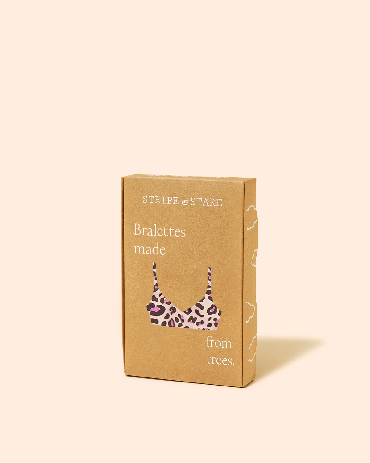 Lace Plunge Bra - Liquorice Leopard Charming Garment Enterprises Co