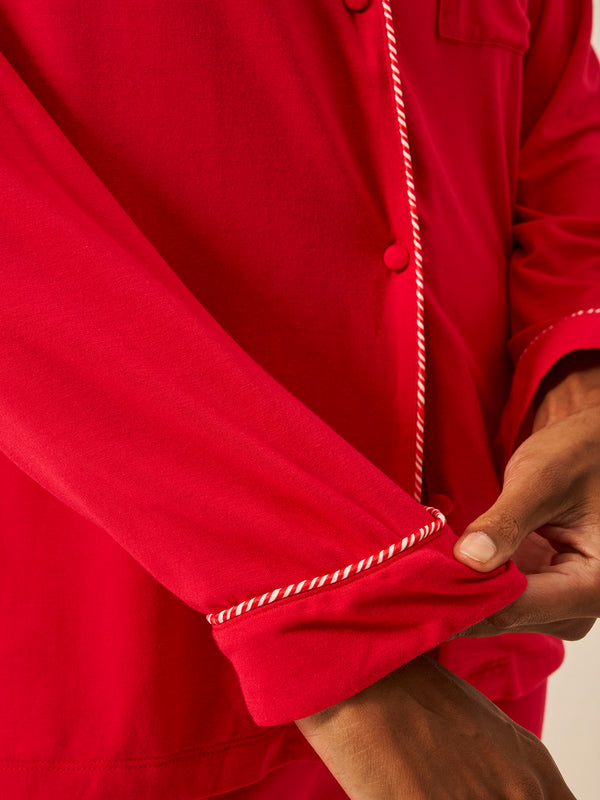 Long Pyjama Set - Lipstick Red Wholegood Inter-United Ltd