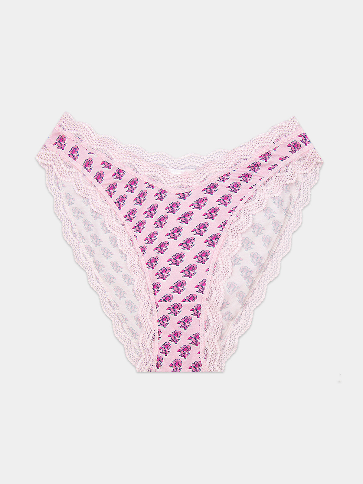 Marea X S&S Dipped Tanga - Flower Stamp Charming Garment Enterprises Co