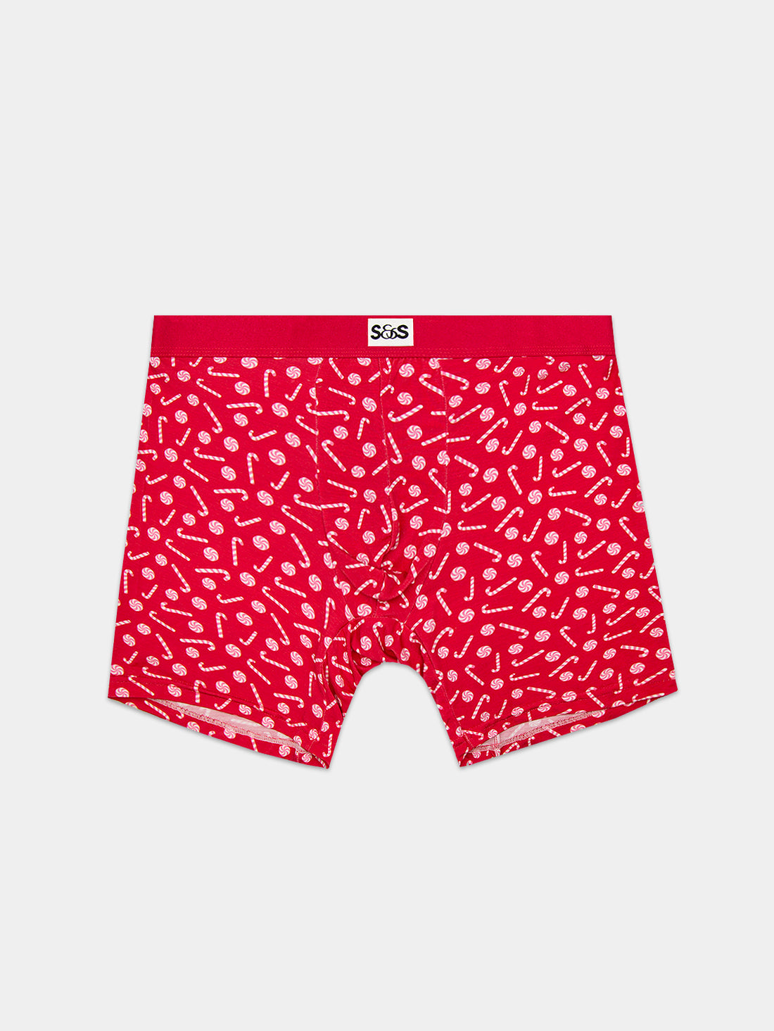 Men's Boxer - Candy Cane Swirl