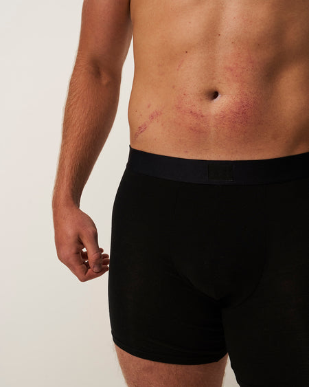 Men's Boxer - Black Wholegood Inter-United Ltd