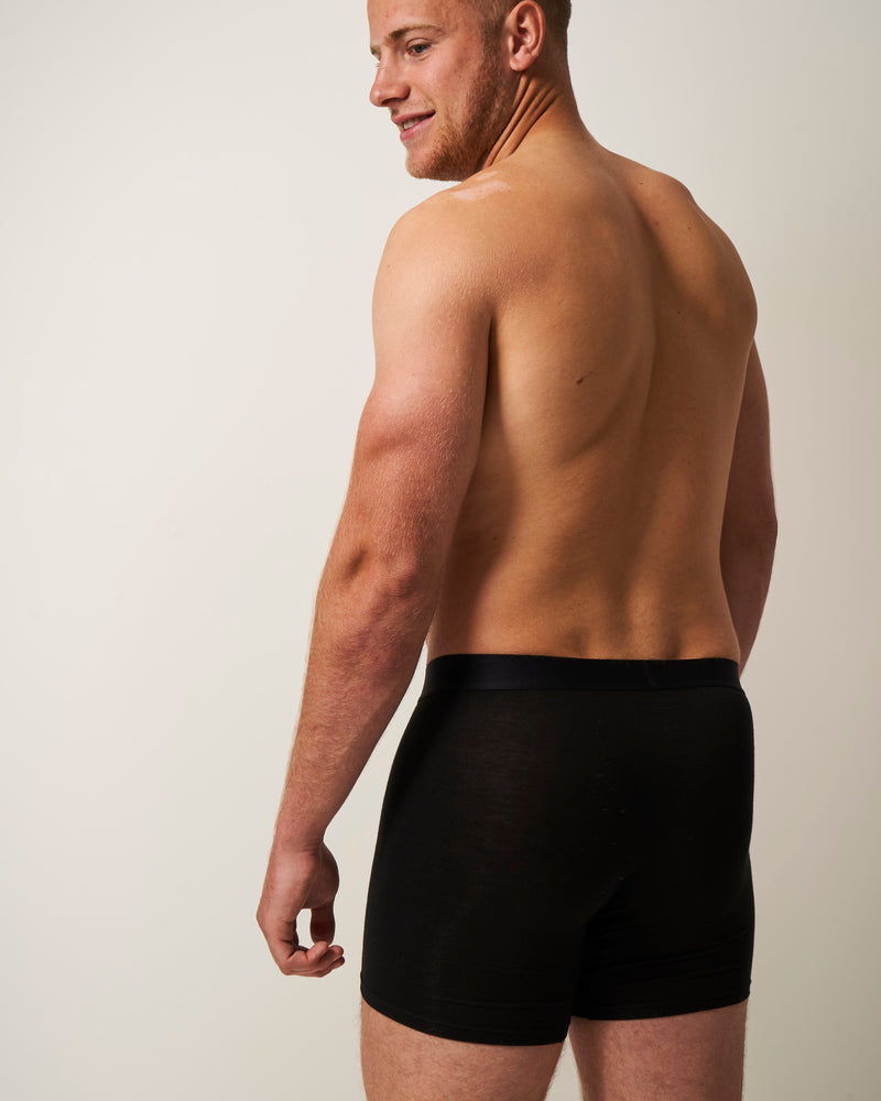 Men's Boxer - Black Wholegood Inter-United Ltd