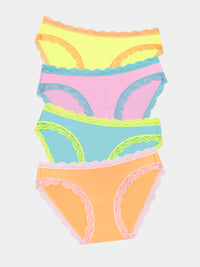 The Original Knicker Four Pack - Neon Candy Charming Garment Enterprises Co