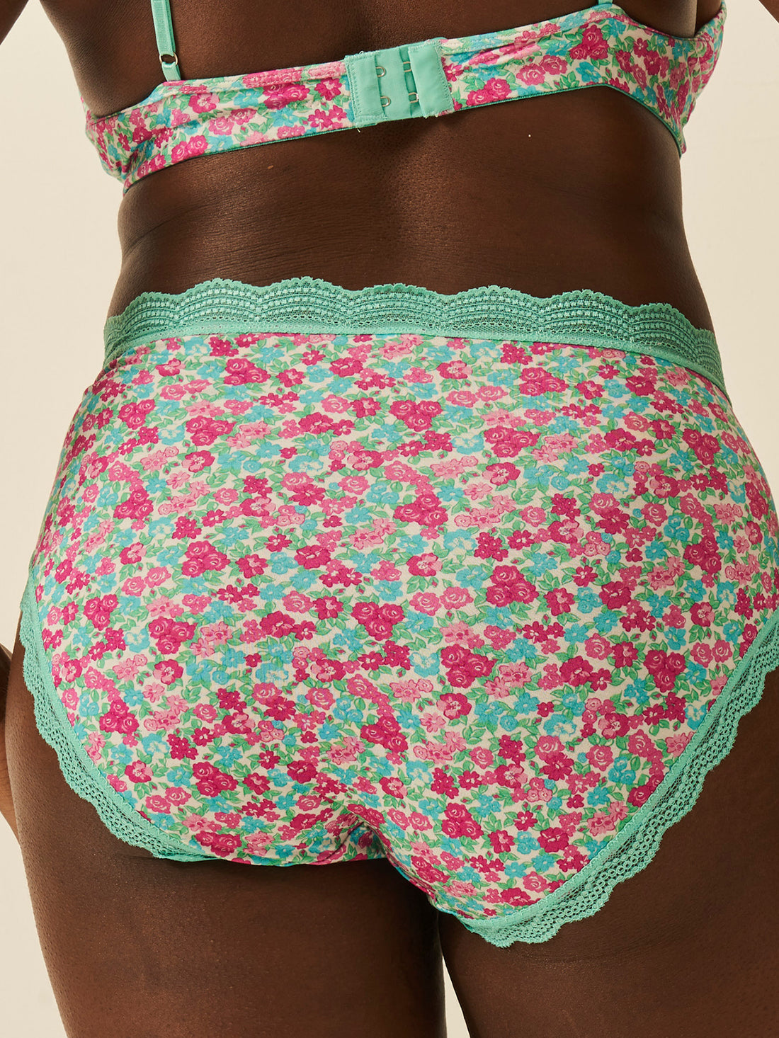 High Rise Knicker - Neon Meadow Charming Garment Enterprises Co