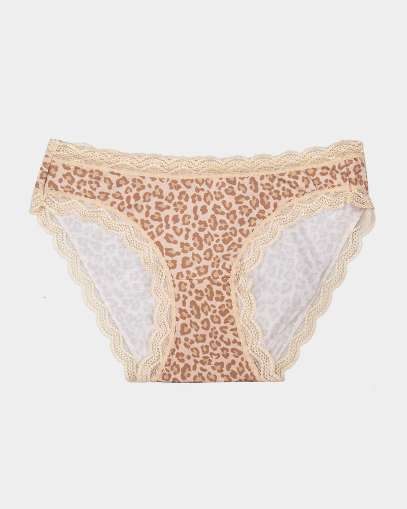 The Original Knicker - Neutral Leopard Sand Charming Garment Enterprises Co
