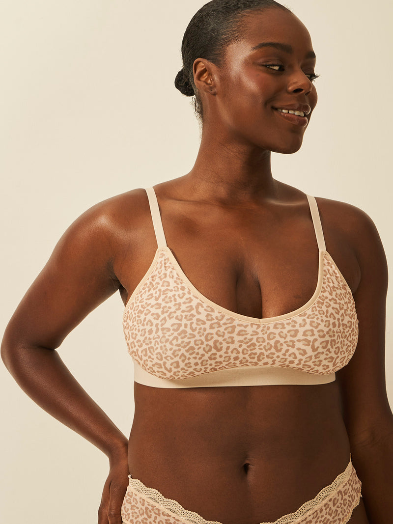 T-Shirt Bra - Neutral Leopard Sand Charming Garment Enterprises Co
