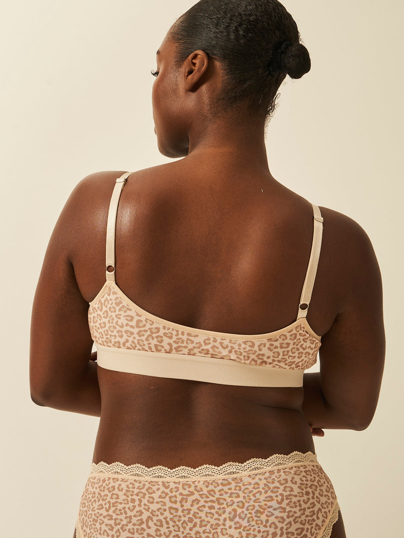 T-Shirt Bra - Neutral Leopard Sand Charming Garment Enterprises Co