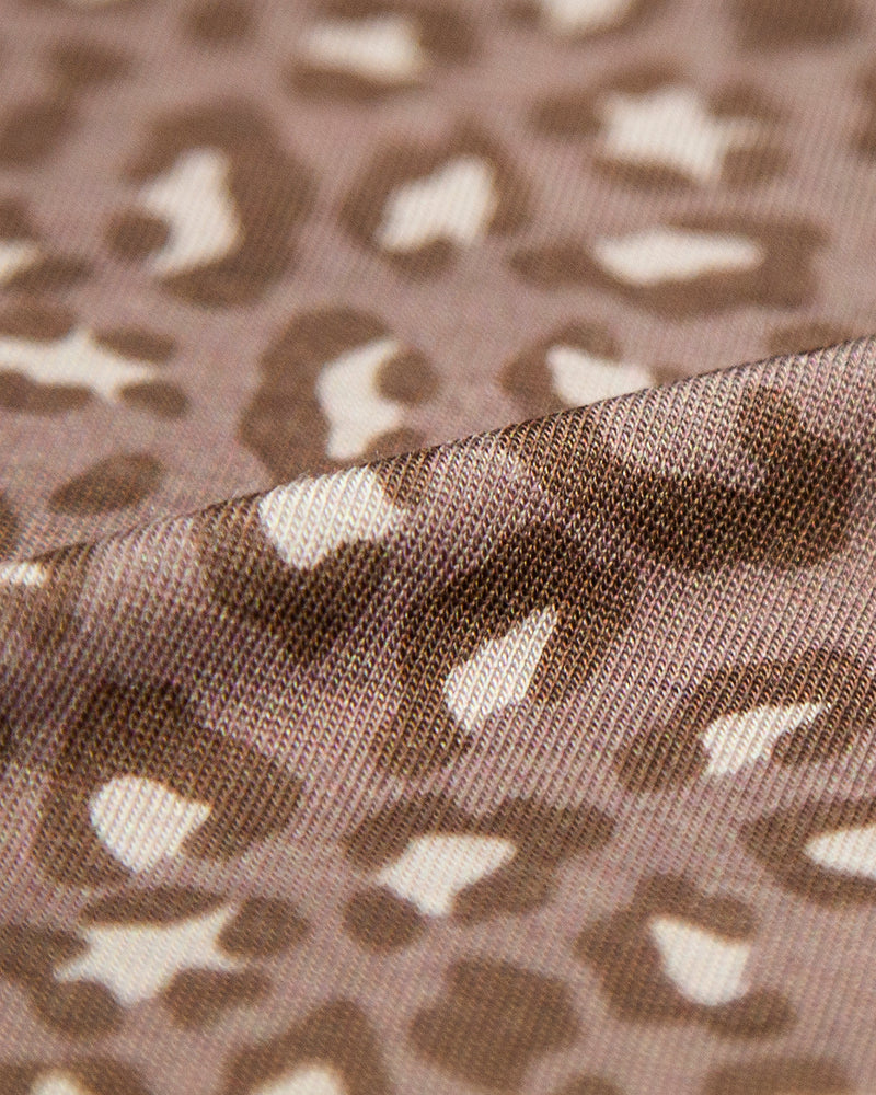 Brazilian Knicker - Neutral Leopard Taupe Charming Garment Enterprises Co