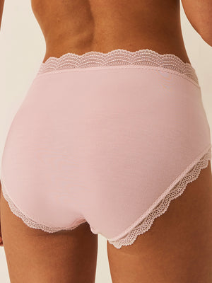 High Rise Knicker - Pink-a-Boo