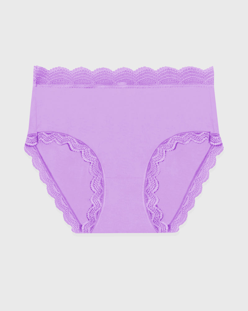 High Rise Knicker - Purple Charming Garment Enterprises Co
