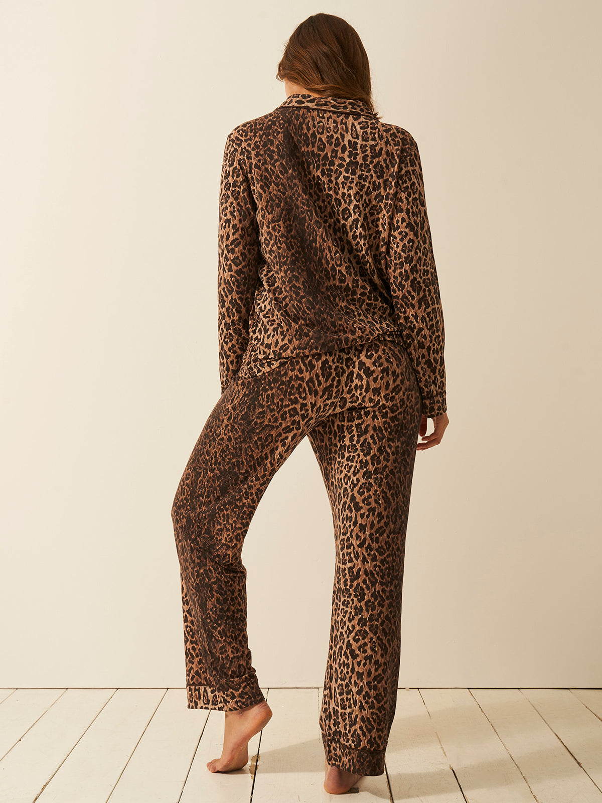 Long Pyjama Set - RIXO Classic Leopard Wholegood Inter-United Ltd