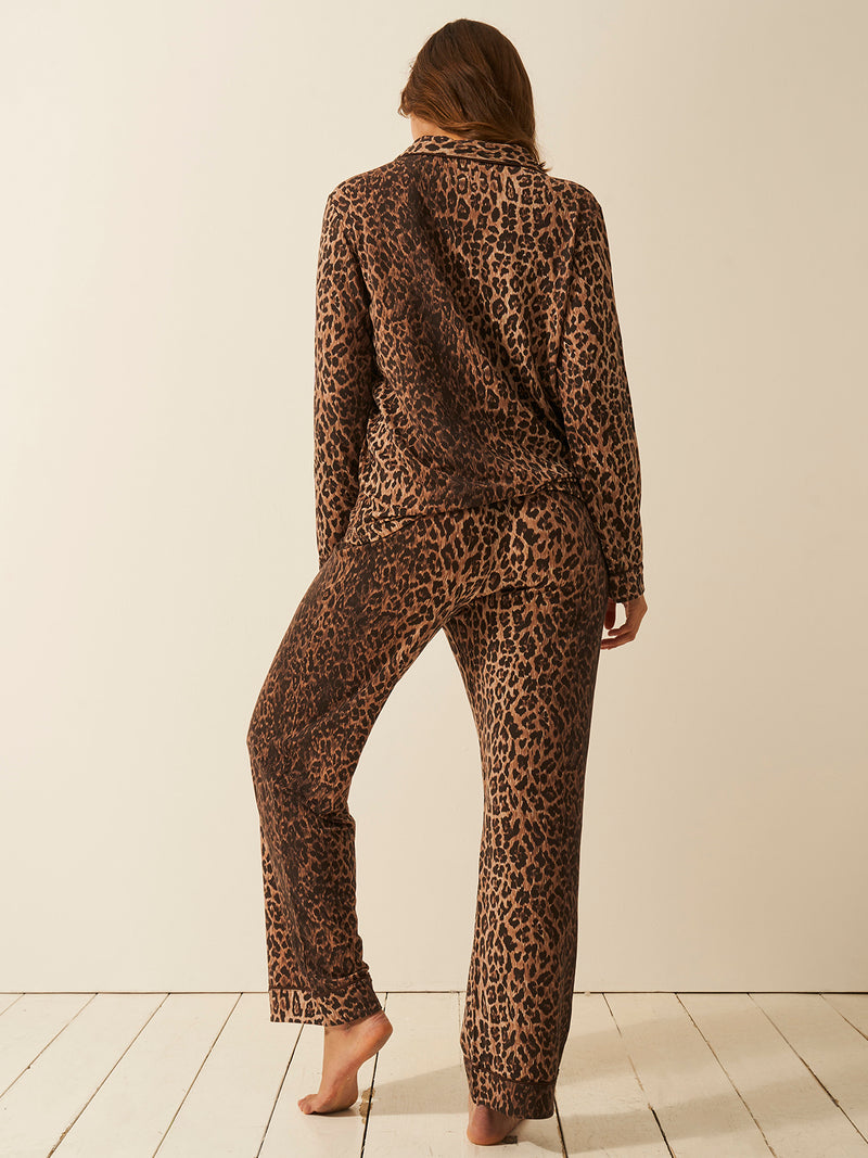 Long Pyjama Set - RIXO Classic Leopard Wholegood Inter-United Ltd