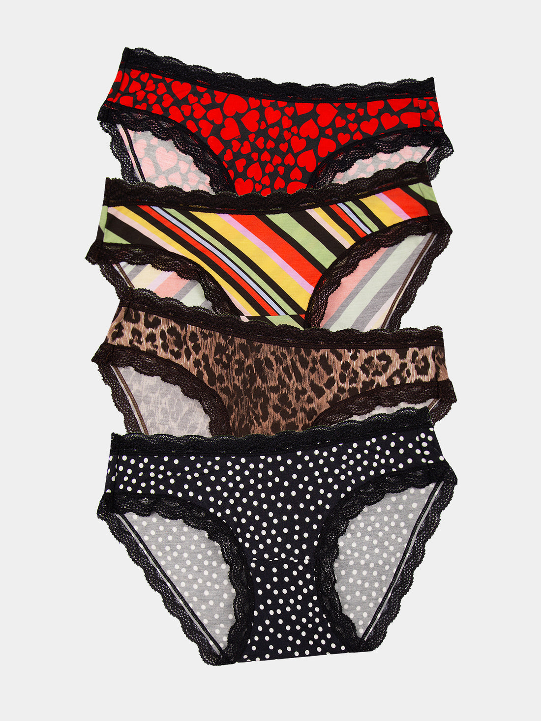 The Original Knicker Four Pack - RIXO Sorrento Stripe Wholegood Inter-United Ltd