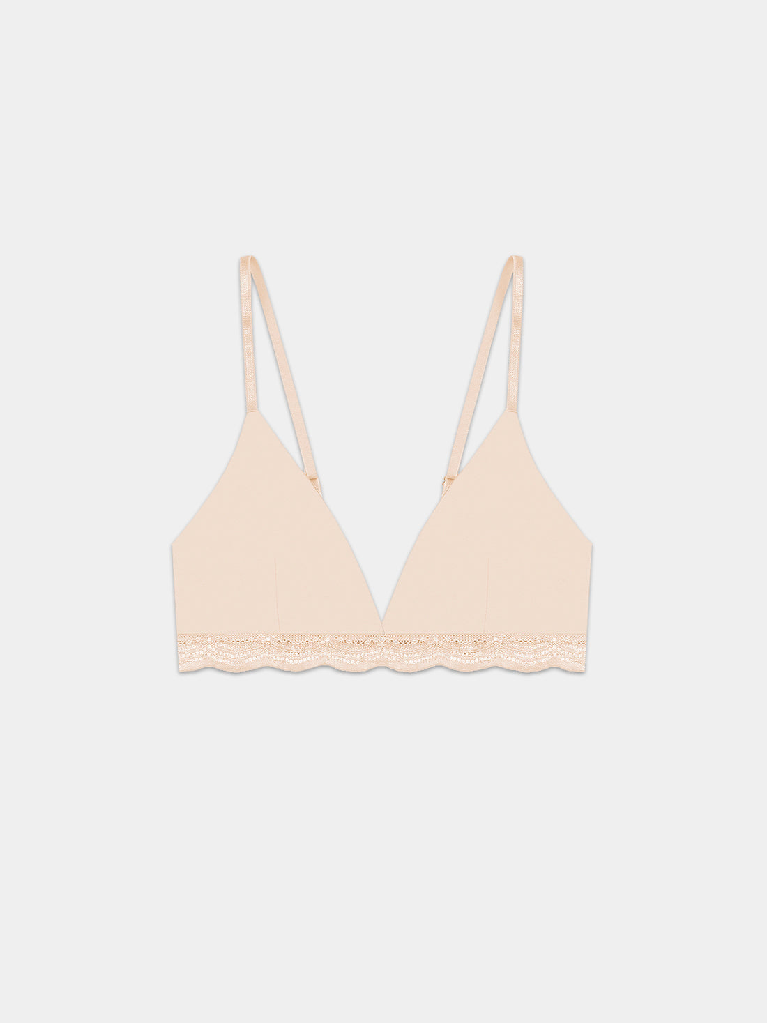 Triangle Lace Bra - Sand Wholegood Inter-United Ltd