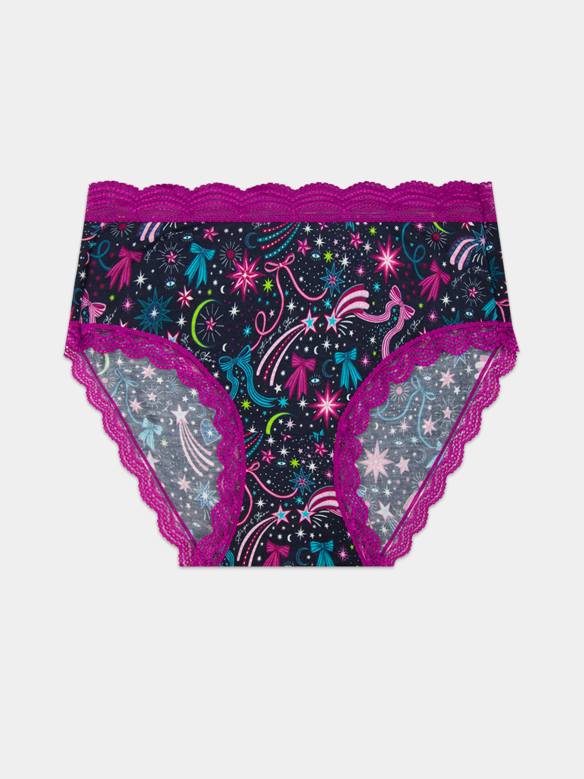 High Rise Knicker - Sparkling Skies Wholegood Inter-United Ltd