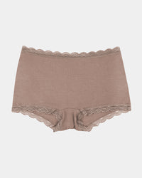 Hipster Knicker - Taupe Stripe & Stare