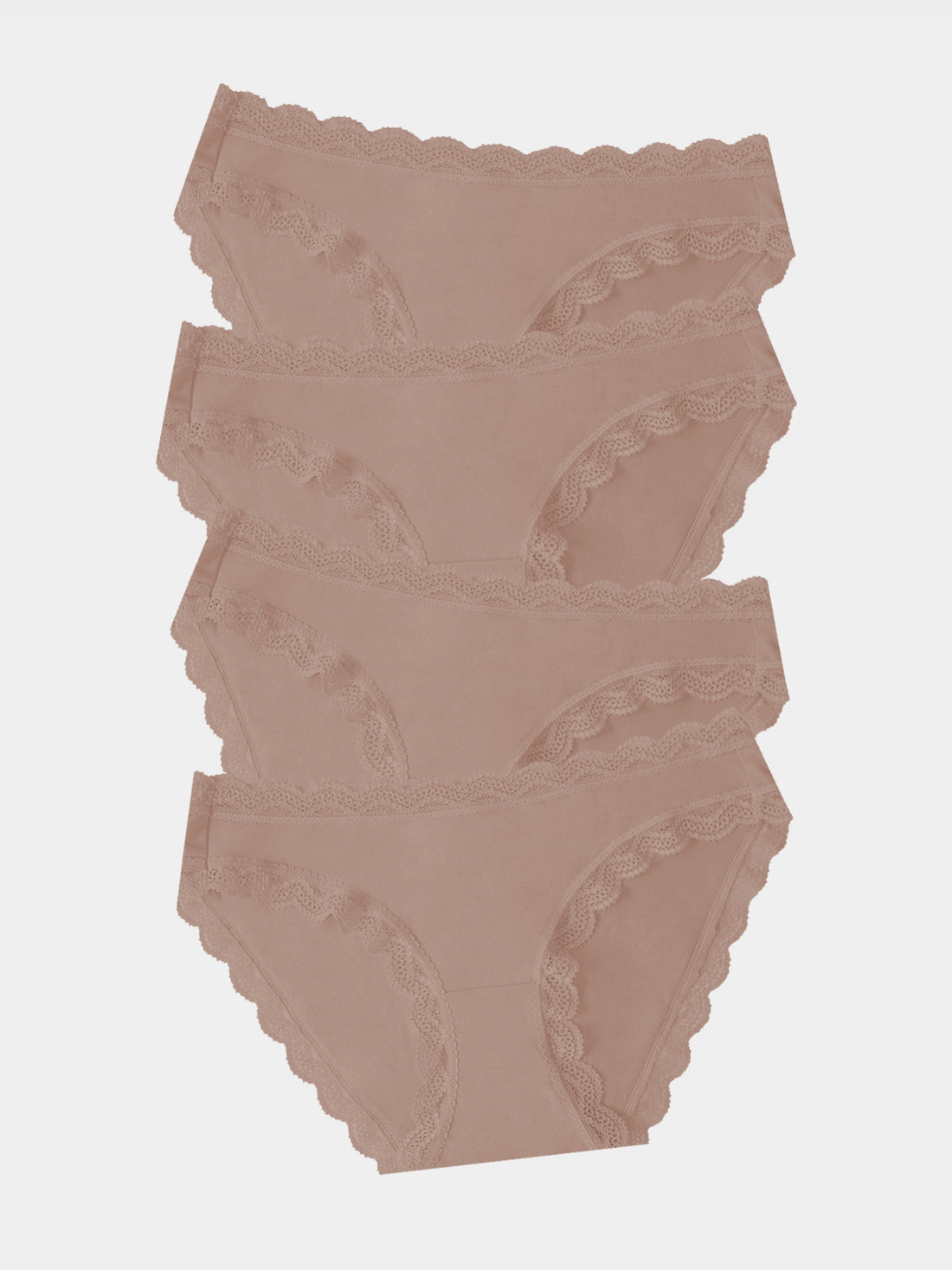 The Original Knicker Four Pack - Taupe Charming Garment Enterprises Co