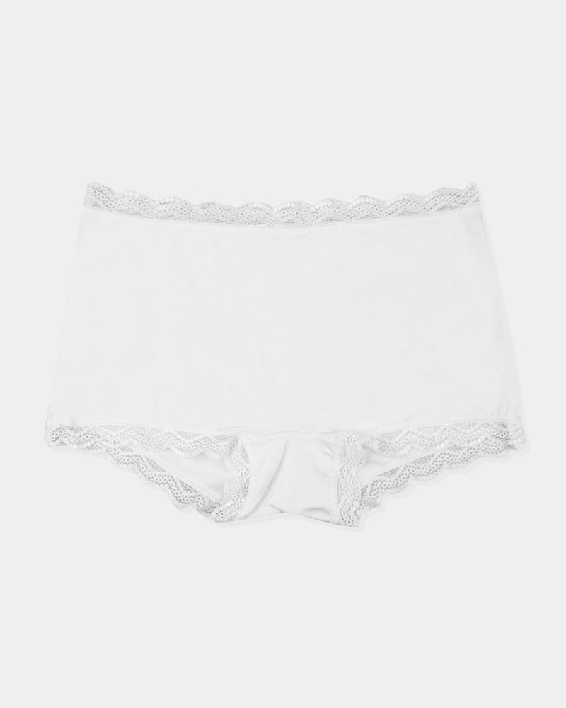 Hipster Knicker - White Charming Garment Enterprises Co