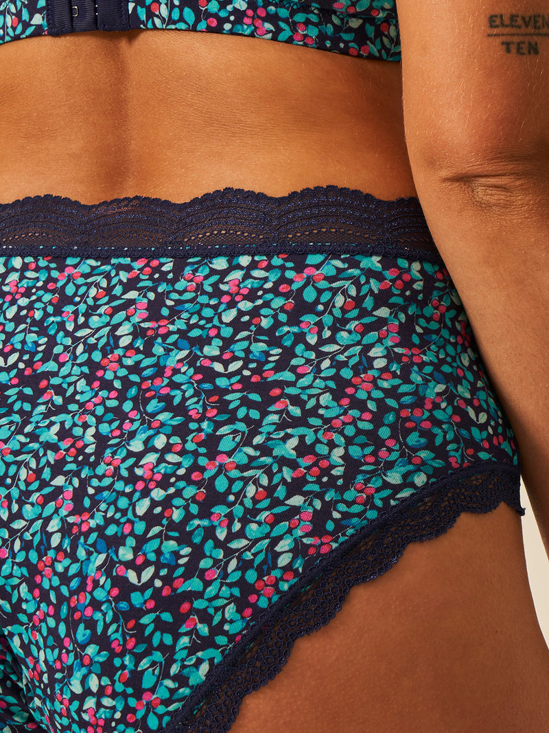 High Rise Knicker - Winter Berry Wholegood Inter-United Ltd