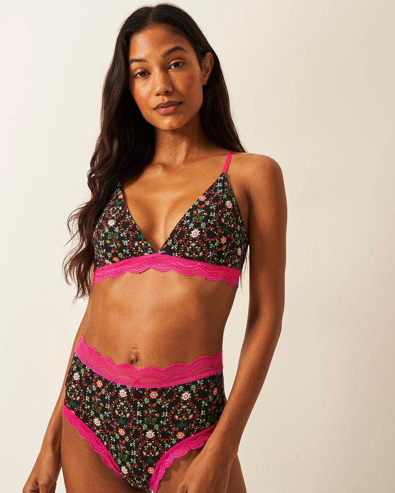 Triangle Lace Bra - Winter Garden Wholegood Inter-United Ltd