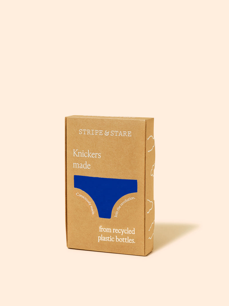 Eco Lace Original Knicker - Azure Blue Hop Lun Limited