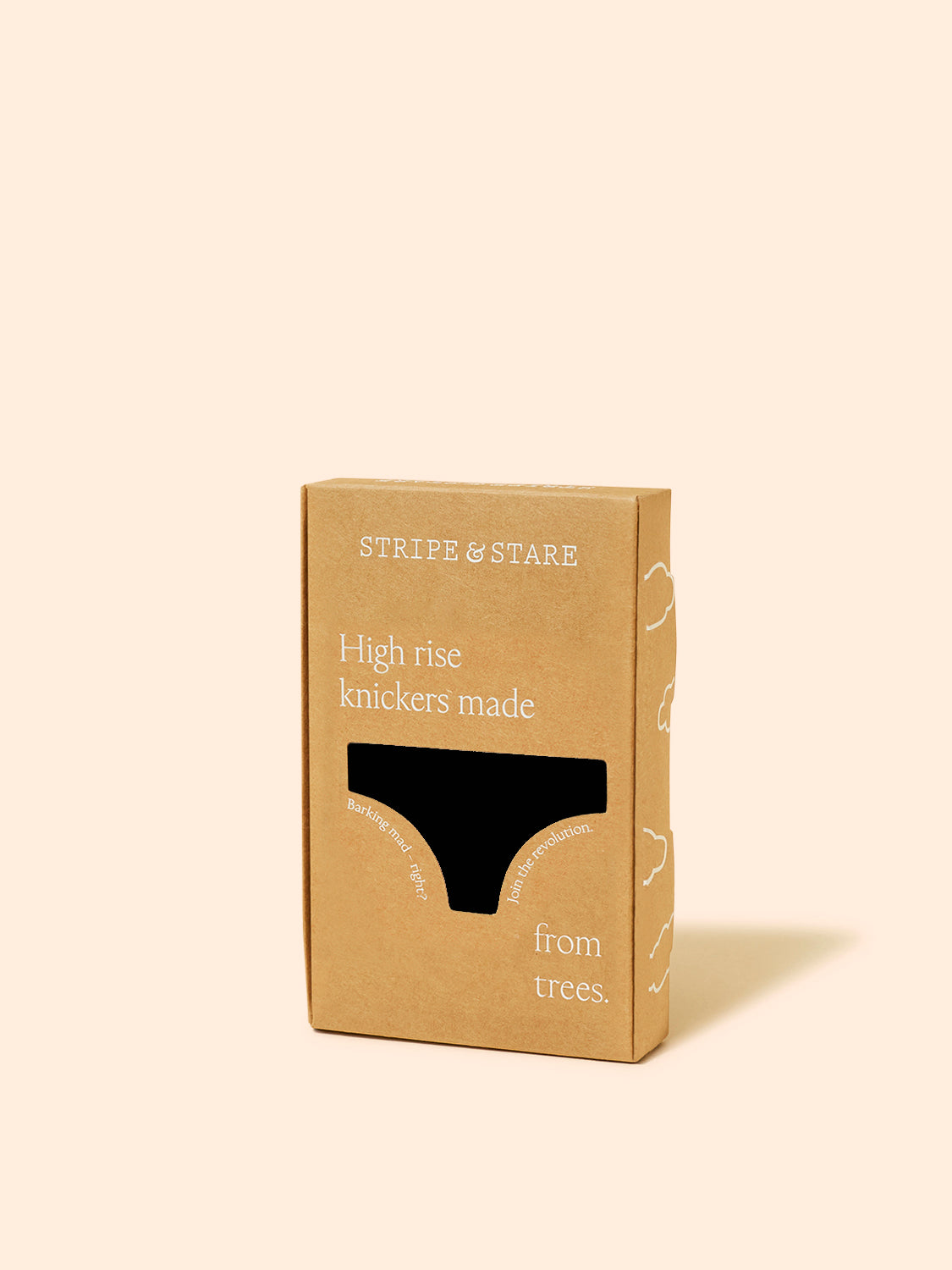 ZigZag Lace High Rise Knicker - Black Hop Lun Limited