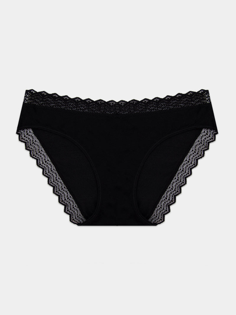 ZigZag Lace Original Knicker - Black Hop Lun Limited